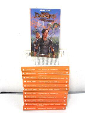 Lot 12 Livres Books - Amos D'Aragon Tome 1 a 12 Complete Set French